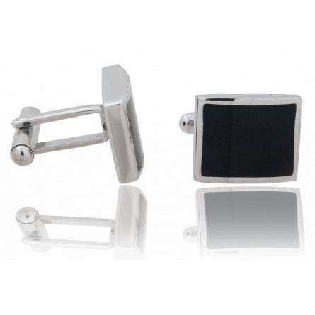 Man stainless steel Intensité cufflinks