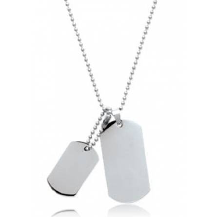 Man stainless steel Joe necklace