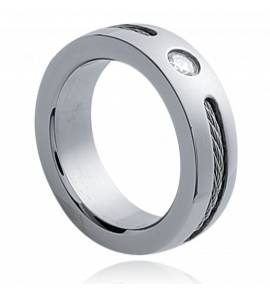Man stainless steel Maxim's virtuose ring