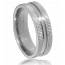 Man titanium  mouve ring mini