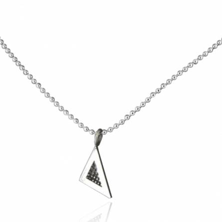 Minimaliste triangle necklace