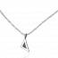 Minimaliste triangle necklace mini