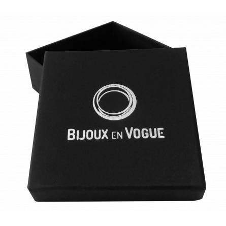 Moyen format black jewelery box