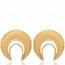 Ohrringe frauen goldplattiert Dalia mini