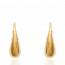Orecchini donna placato in oro mini