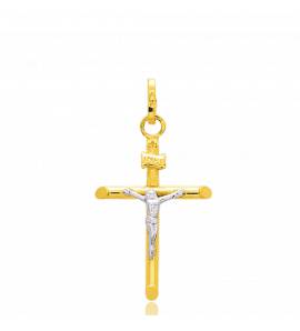 Pendentif Or Blanc Ivan