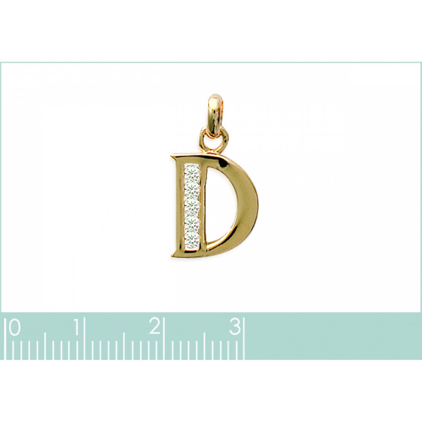pendentif lettre homme