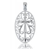 Pendentif aurore de croix