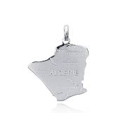 Pendentif carte de l'Algérie