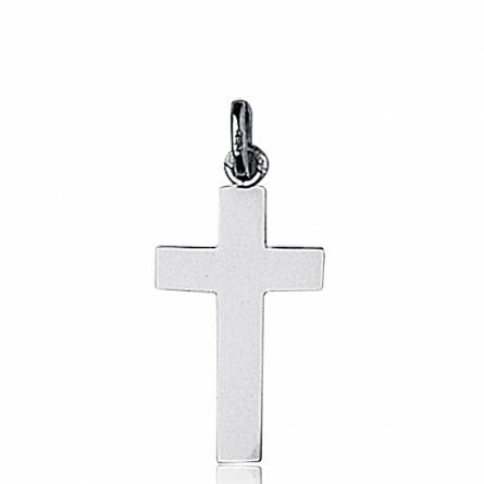 Pendentif Christ Or Blanc Large Ippolit