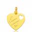 Pendentif Coeur Je T'aime Comme ca mini