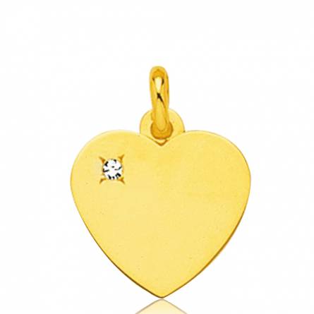 Pendentif Coeur Or Passion