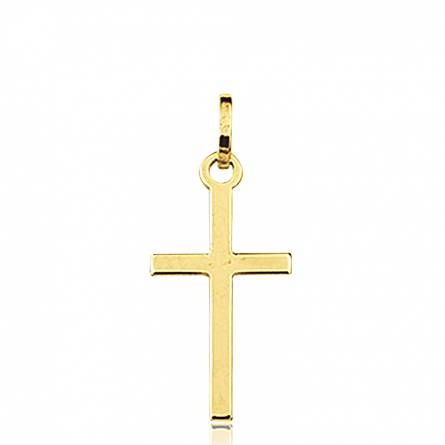 Pendentif Croix or Jaune Gernadi