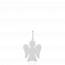 Pendentif enfant argent Angeli ange mini