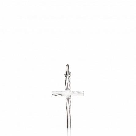 Pendentif enfant argent Valso croix