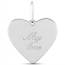Pendentif femme argent Aggia coeur mini