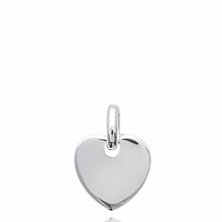 Pendentif femme argent Beileag coeur