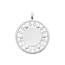 Pendentif femme argent Dony ronde 2