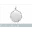 Pendentif femme argent Elyn ronde 2