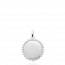 Pendentif femme argent Elyn ronde mini