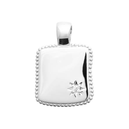 Pendentif femme argent Khone