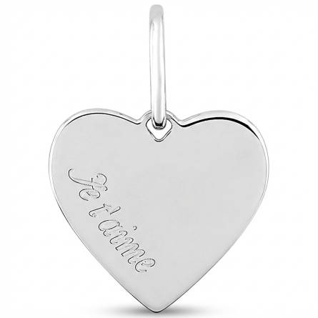 Pendentif femme argent Tria coeur