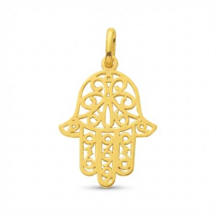 Pendentif femme plaqué or Iazia