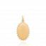 Pendentif femme plaqué or Odelia mini