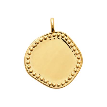 Pendentif femme plaqué or Osey