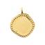 Pendentif femme plaqué or Osey mini