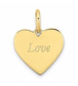 Pendentif Plaqué Or Reina