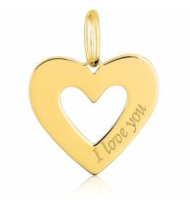 Pendentif Plaqué Or Shia