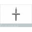 Pendentif homme argent Orkya croix 2