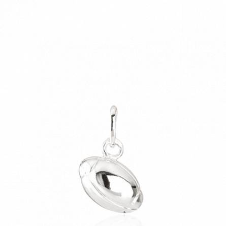 Pendentif homme argent Rugby 3