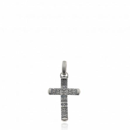 Pendentif homme argent Viriglio croix