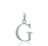Pendentif lettre G moderne