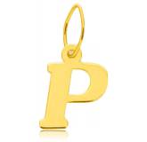 Pendentif lettre P or375