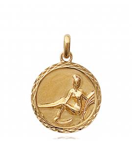 Pendentif médaillon vierge