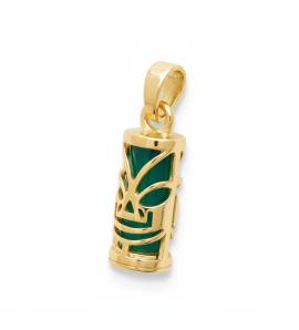 Pendentif Homme Plaqué Or Marone