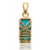 Pendentif tahiti turquoise