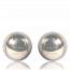 Pendientes hombre plata Sportif  mini