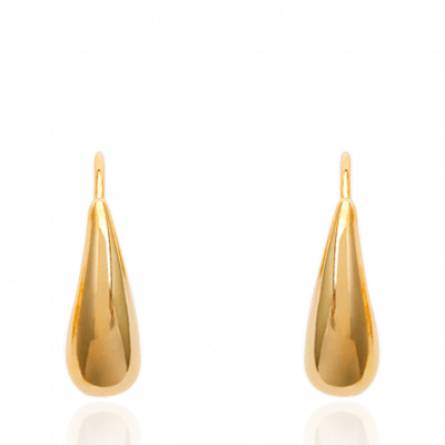 Pendientes mujer bañado en oro