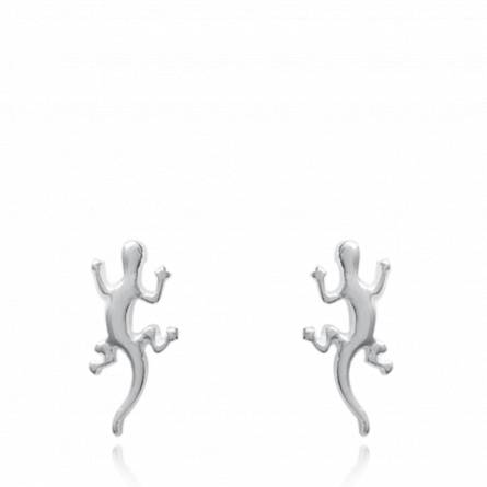 Pendientes mujer plata Petite Salamandre