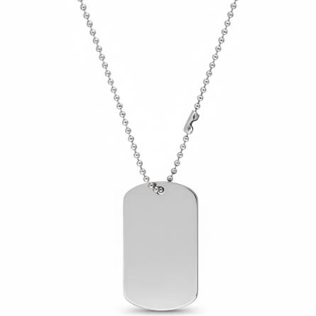 Plaque Militaire homme acier Iton