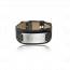 Pulseira de Força masculino aço Zeus preto 2