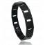 Pulsera hombre acero Belfast negro mini