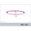 Pulsera mujer fils-cordon Colombe corazón rosa 2