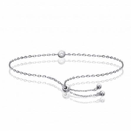 Pulsera mujer plata Vadim