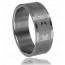 Ringe herren stahl Flocon mini