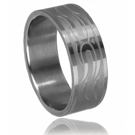 Ringe herren stahl Tribal 1